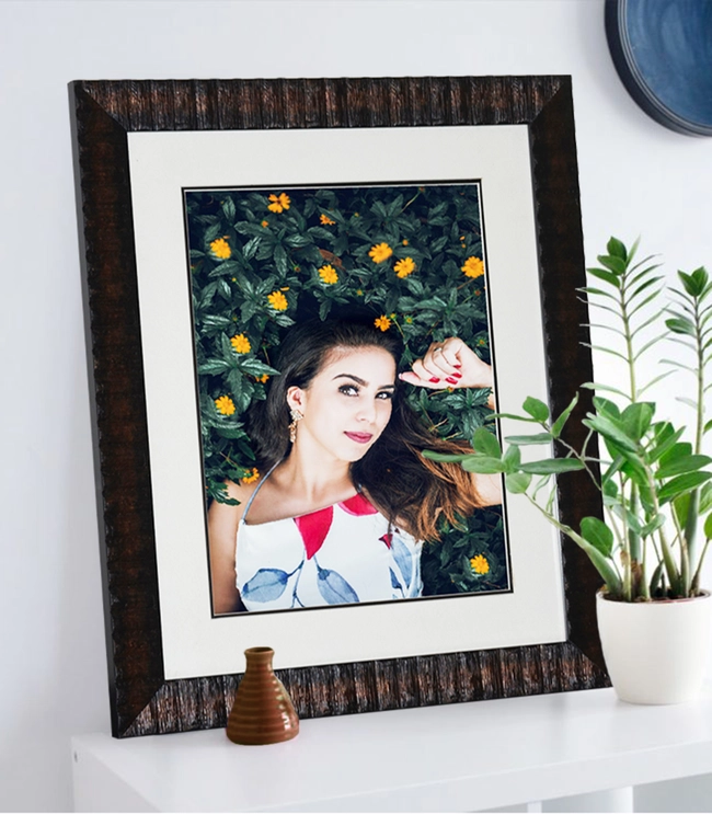 Antique Brown Photo Frame - 10x12